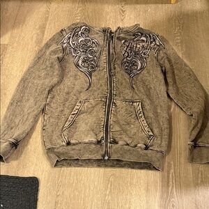 Affliction Zip Hoodie